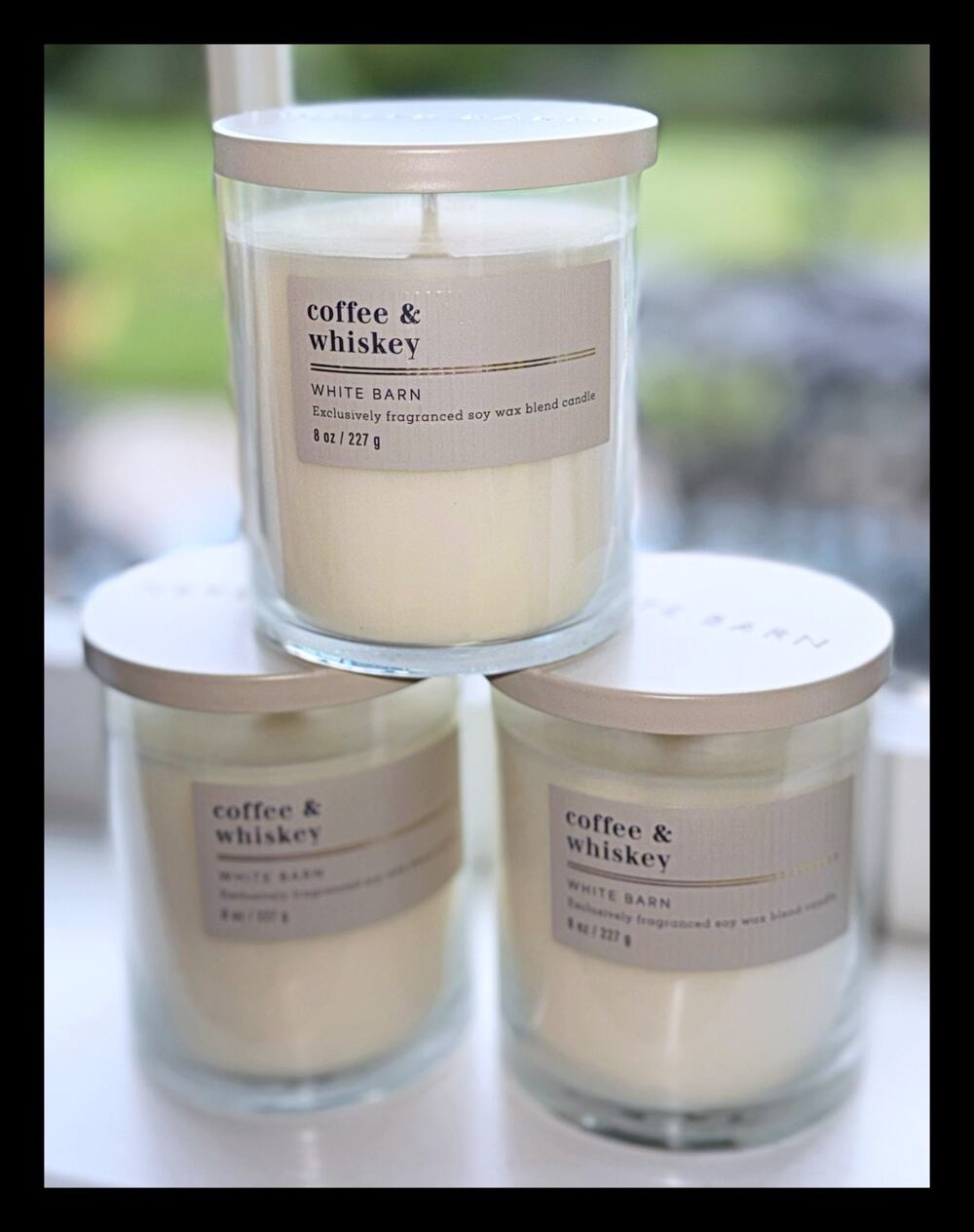 Lot of 3 Bath & Body Works Coffee & and Whiskey Single Wick Candle - Picture 1 of 5